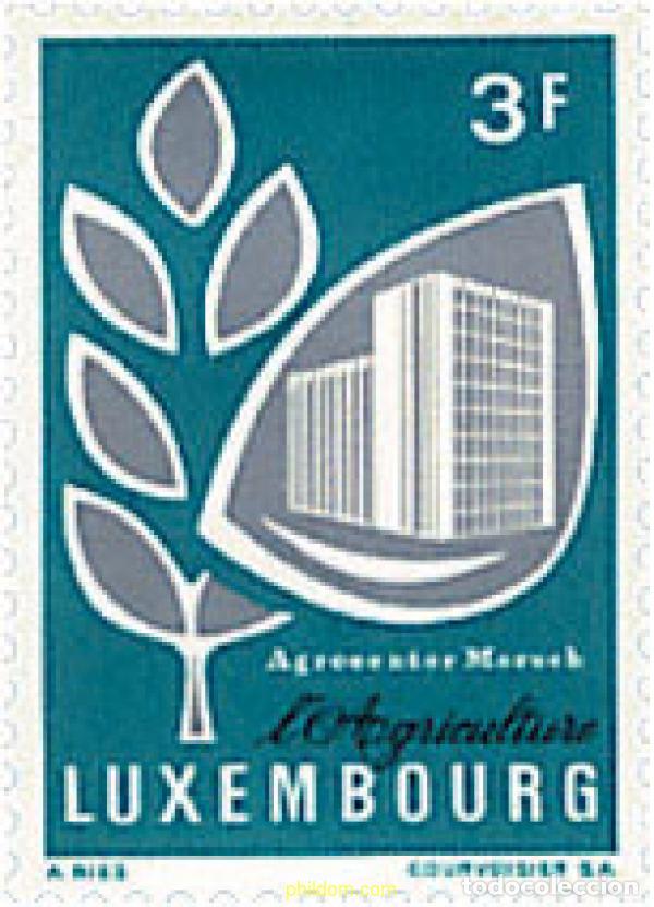 Sellos: 97424 MNH LUXEMBURGO 1969 CENTRO AGRONOMICO DE MERSCH