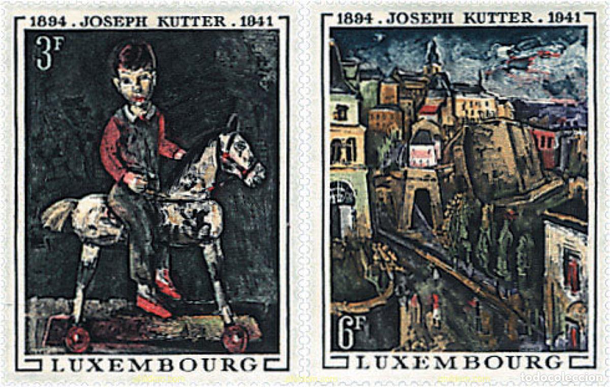 Sellos: 97421 MNH LUXEMBURGO 1969 75 ANIVERSARIO DEL NACIMIENTO DE JOSEPH KUTTER