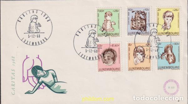 Sellos: 432503 MNH LUXEMBURGO 1968 CARITAS