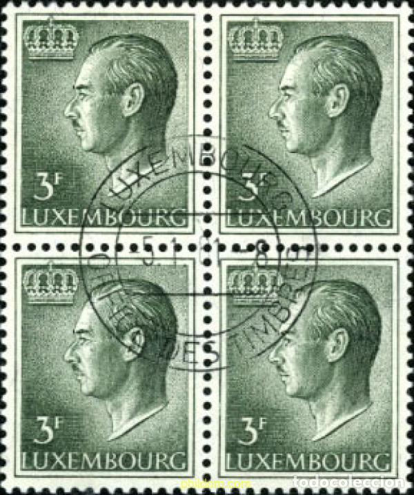 Sellos: 198819 USED LUXEMBURGO 1965 GRAN DUQUE JEAN
