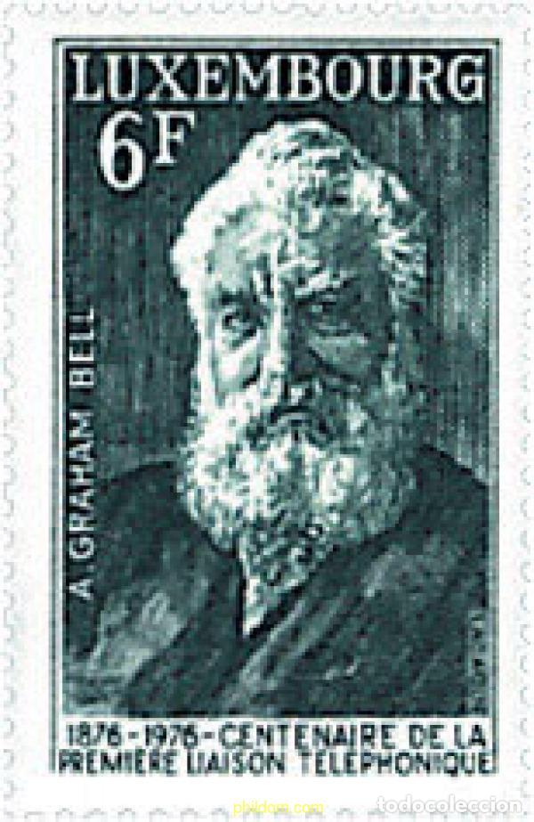Francobolli: 97517 MNH LUXEMBURGO 1976 CENTENARIO DEL TELEFONO