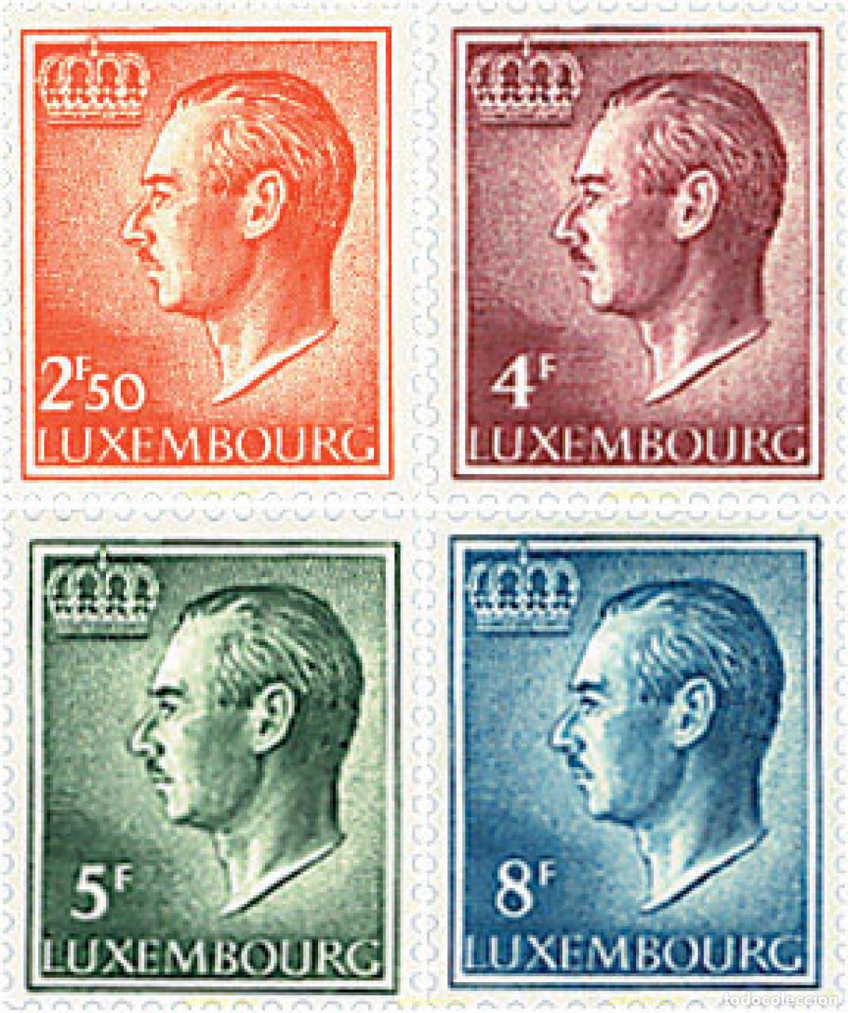 Francobolli: 97489 MNH LUXEMBURGO 1971 GRAN DUQUE JEAN