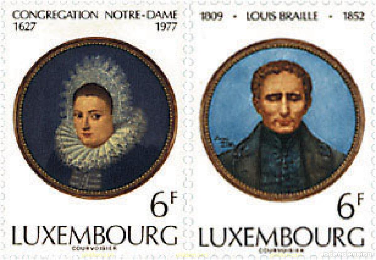 Francobolli: 97519 MNH LUXEMBURGO 1977 ANIVERSARIOS
