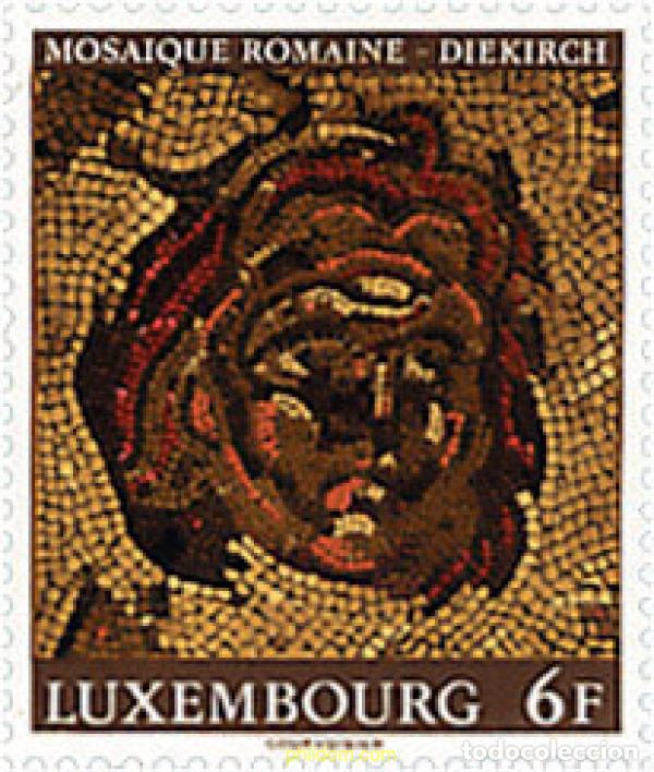 Francobolli: 97522 MNH LUXEMBURGO 1977 MOSAICO ROMANO