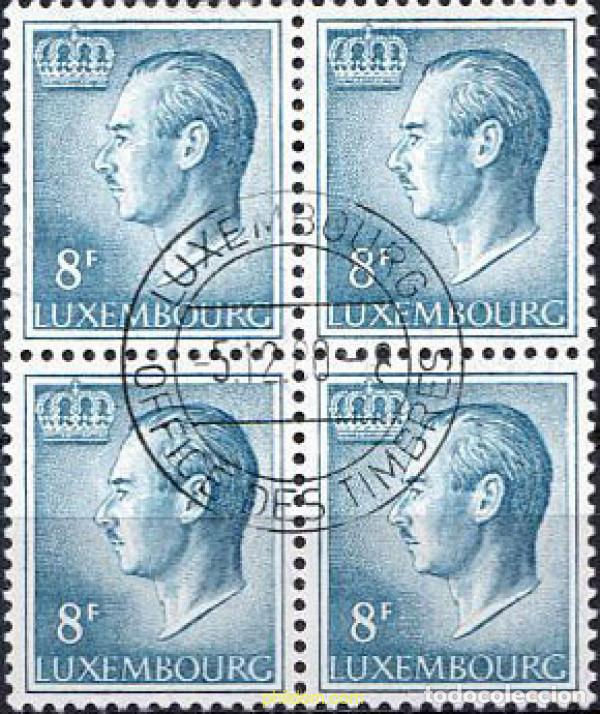 Francobolli: 198818 USED LUXEMBURGO 1971 GRAN DUQUE JEAN