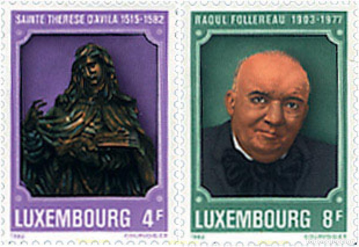 Briefmarken: 97574 MNH LUXEMBURGO 1982 ANIVERSARIOS