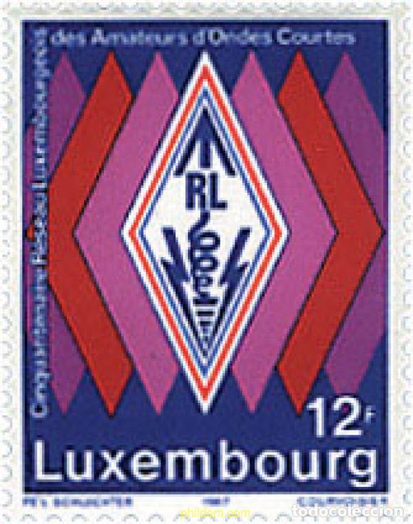 Stamps: 97636 MNH LUXEMBURGO 1987 50 ANIVERSARIO DE LA RED DE RADIOAFICIONADOS