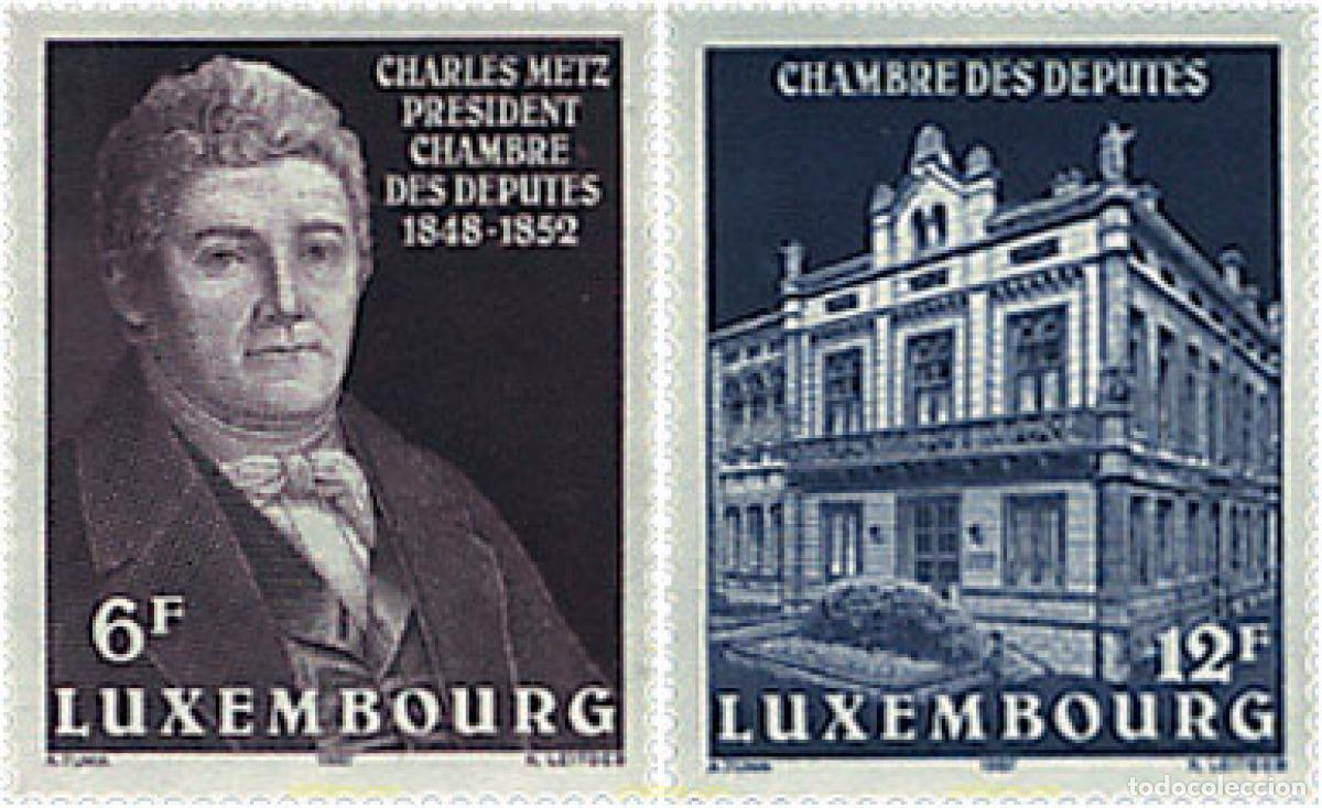 Stamps: 97644 MNH LUXEMBURGO 1987 CAMARA DE LOS DIPUTADOS