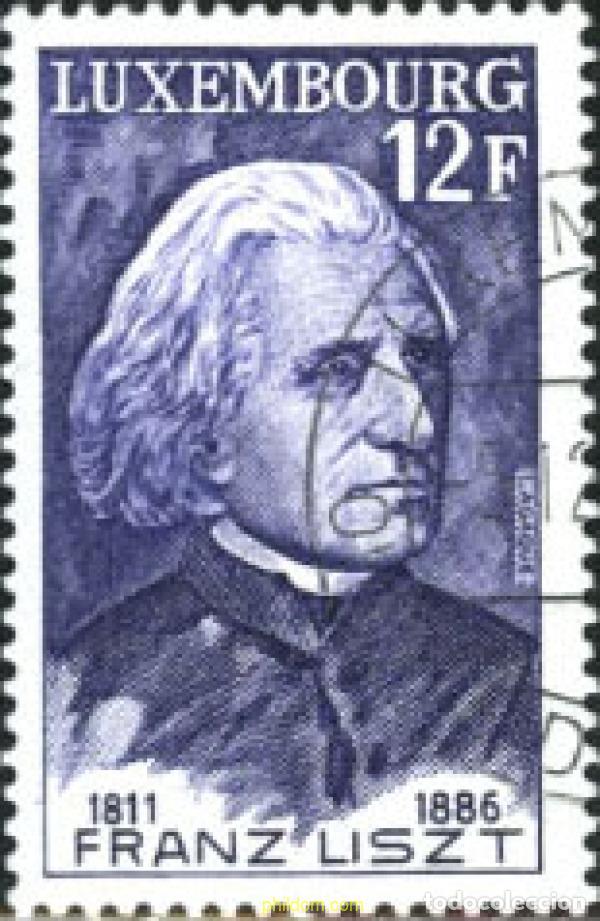 Stamps: 230488 USED LUXEMBURGO 1977 VISITANTES CELEBRES DE LUXEMBURGO