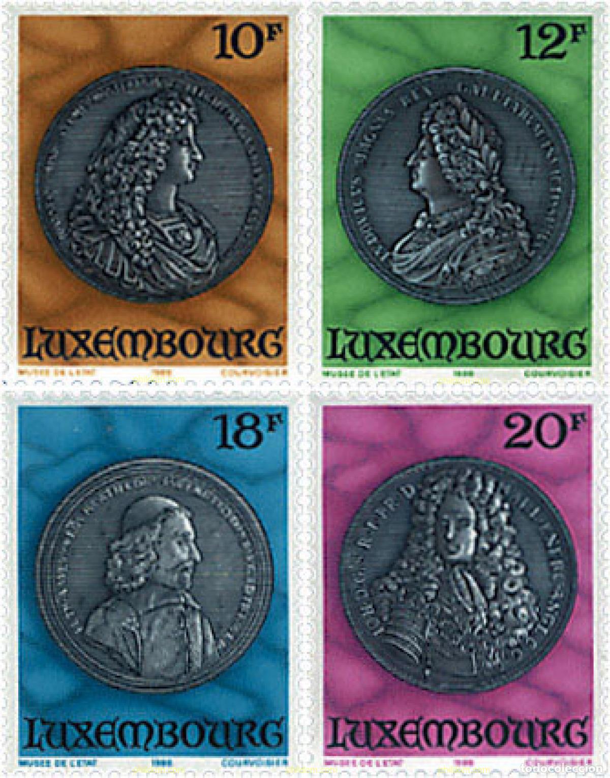 Stamps: 97624 MNH LUXEMBURGO 1986 MEDALLAS
