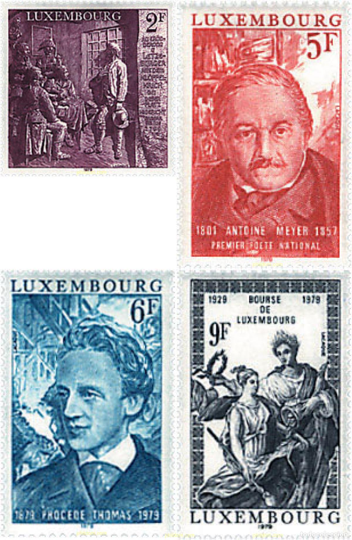 Stamps: 97536 MNH LUXEMBURGO 1979 ANIVERSARIOS