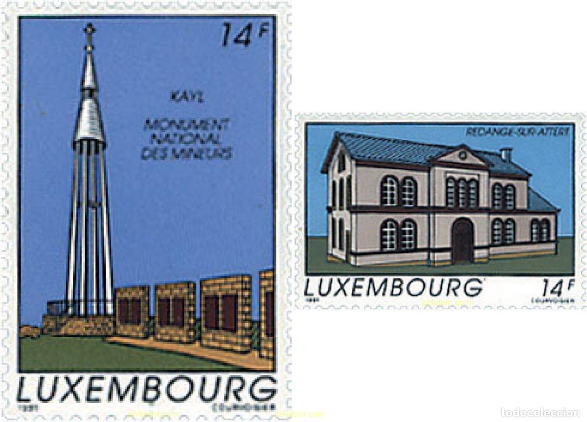 Sellos: 97683 MNH LUXEMBURGO 1991 TURISMO