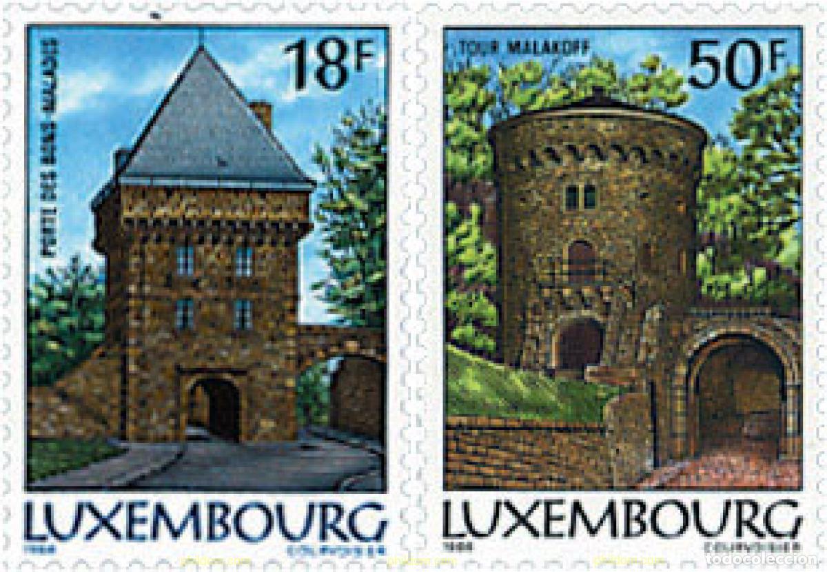 Sellos: 218713 MNH LUXEMBURGO 1986 FORTIFICACIONES DE LUXEMBURGO