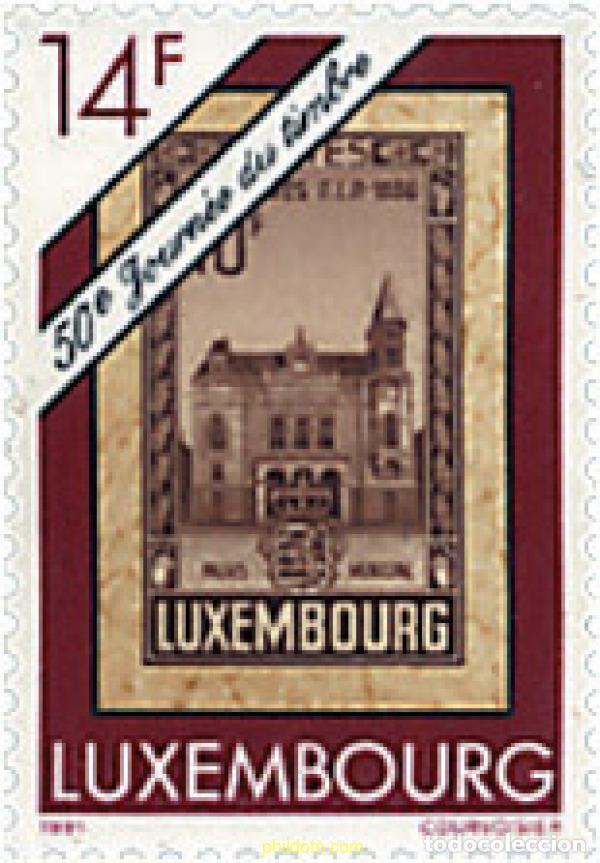 Sellos: 97684 MNH LUXEMBURGO 1991 DIA DEL SELLO