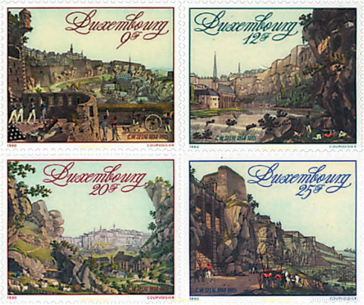 Sellos: 97669 MNH LUXEMBURGO 1990 175 ANIVERSARIO DEL CONGRESO DE VIENA