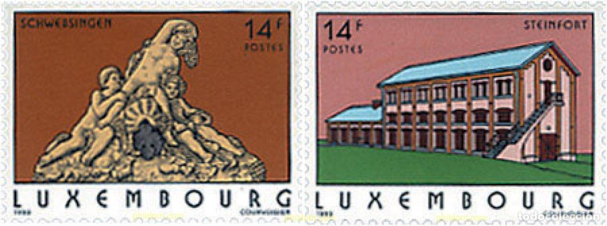 Sellos: 97700 MNH LUXEMBURGO 1993 TURISMO