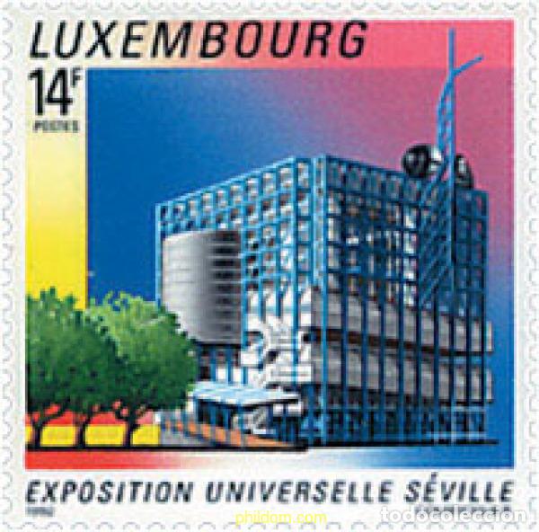 Sellos: 97703 MNH LUXEMBURGO 1992 EXPO 92. EXPOSICION UNIVERSAL DE SEVILLA