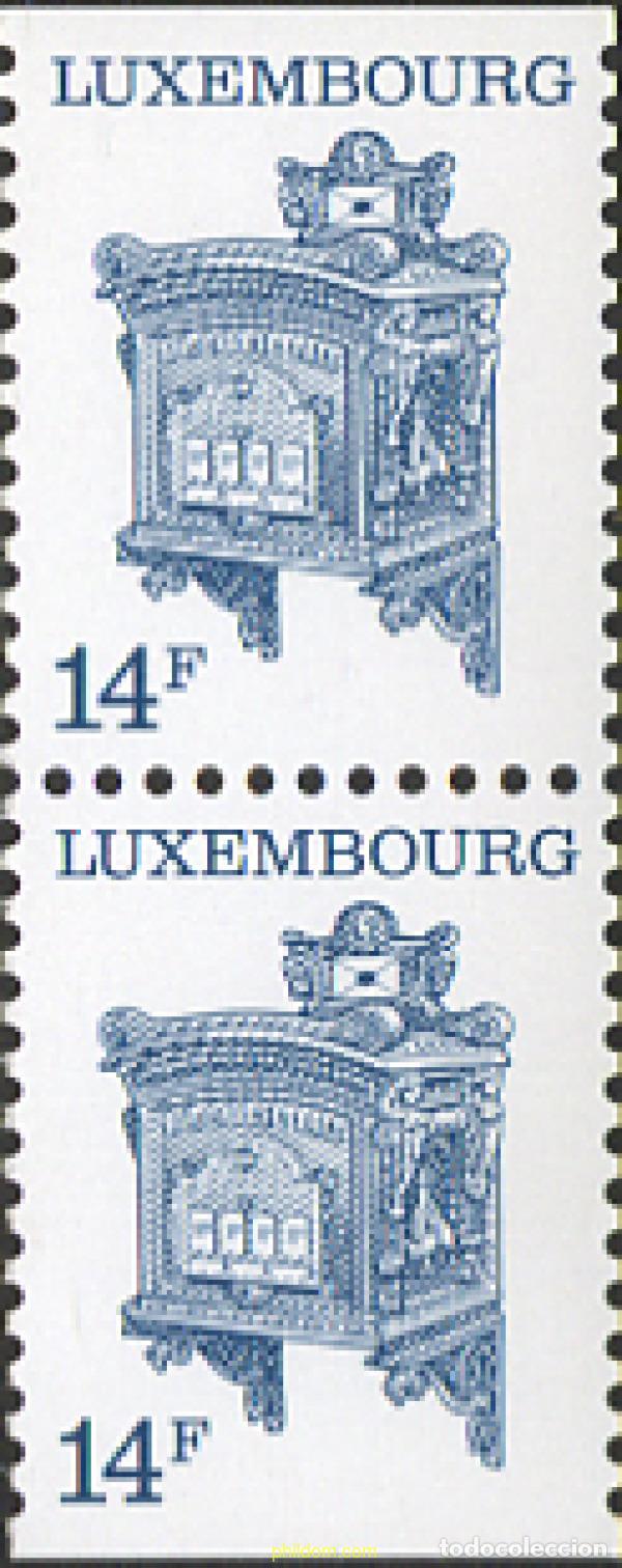 Timbres: 230485 MNH LUXEMBURGO 1991 OBJETOS DEL MUSEO POSTAL