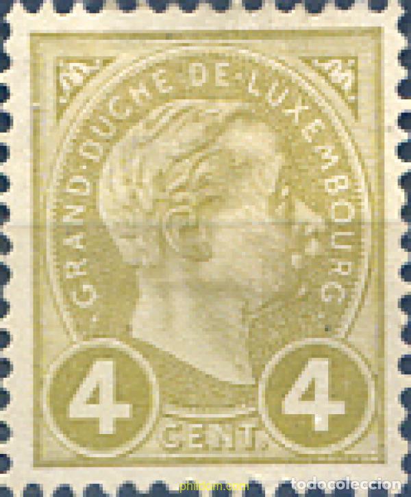 Selos: 339419 MNH LUXEMBURGO 1895 GRAN DUQUE ADOLPHE I