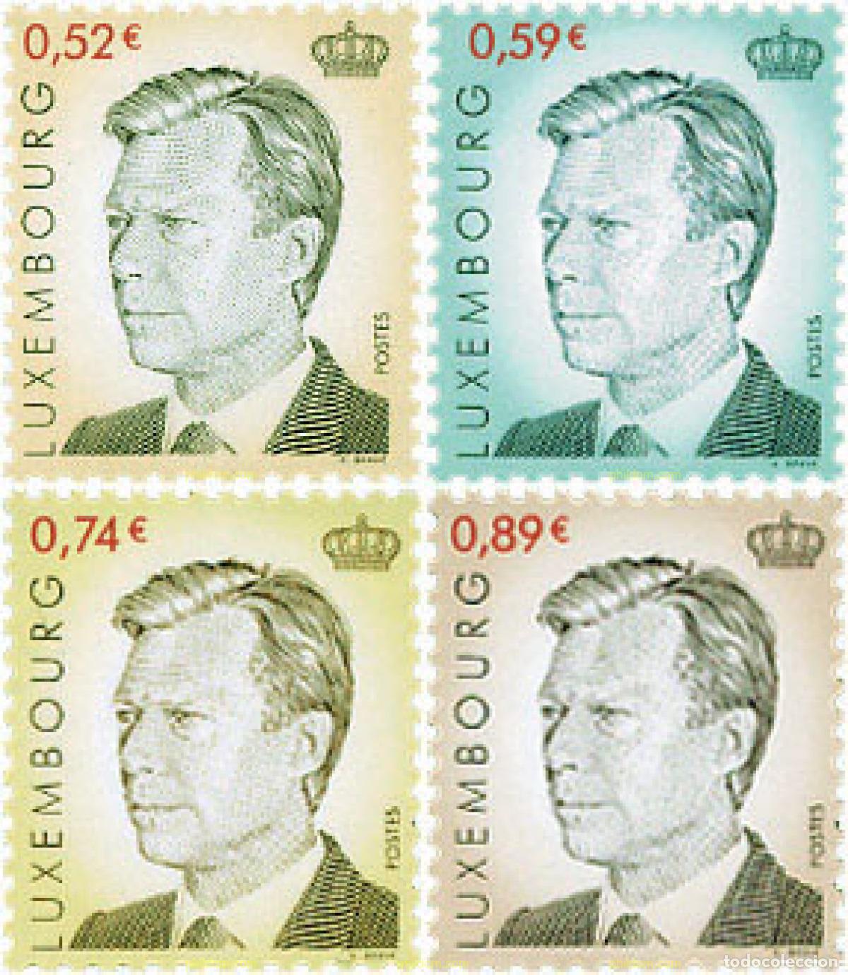 Selos: 98522 MNH LUXEMBURGO 2002 GRAN DUQUE HENRI
