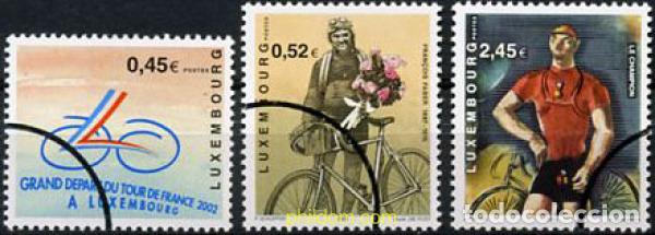 Selos: 188794 MNH LUXEMBURGO 2002 SALIDA DEL TOUR DE FRANCE 2002