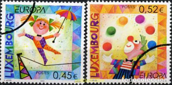 Selos: 188789 MNH LUXEMBURGO 2002 EUROPA CEPT 2002 - EL CIRCO