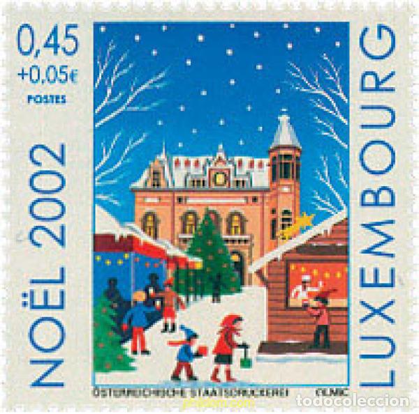 Sellos: 113949 MNH LUXEMBURGO 2002 NAVIDAD