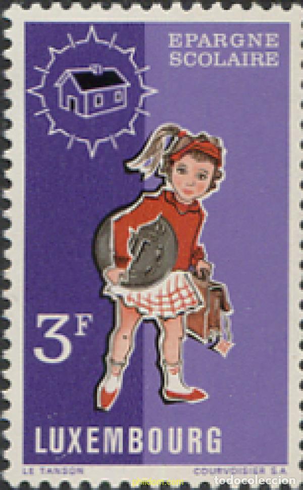 Stamps: 119370 MNH LUXEMBURGO 1971 AHORRO ESCOLAR