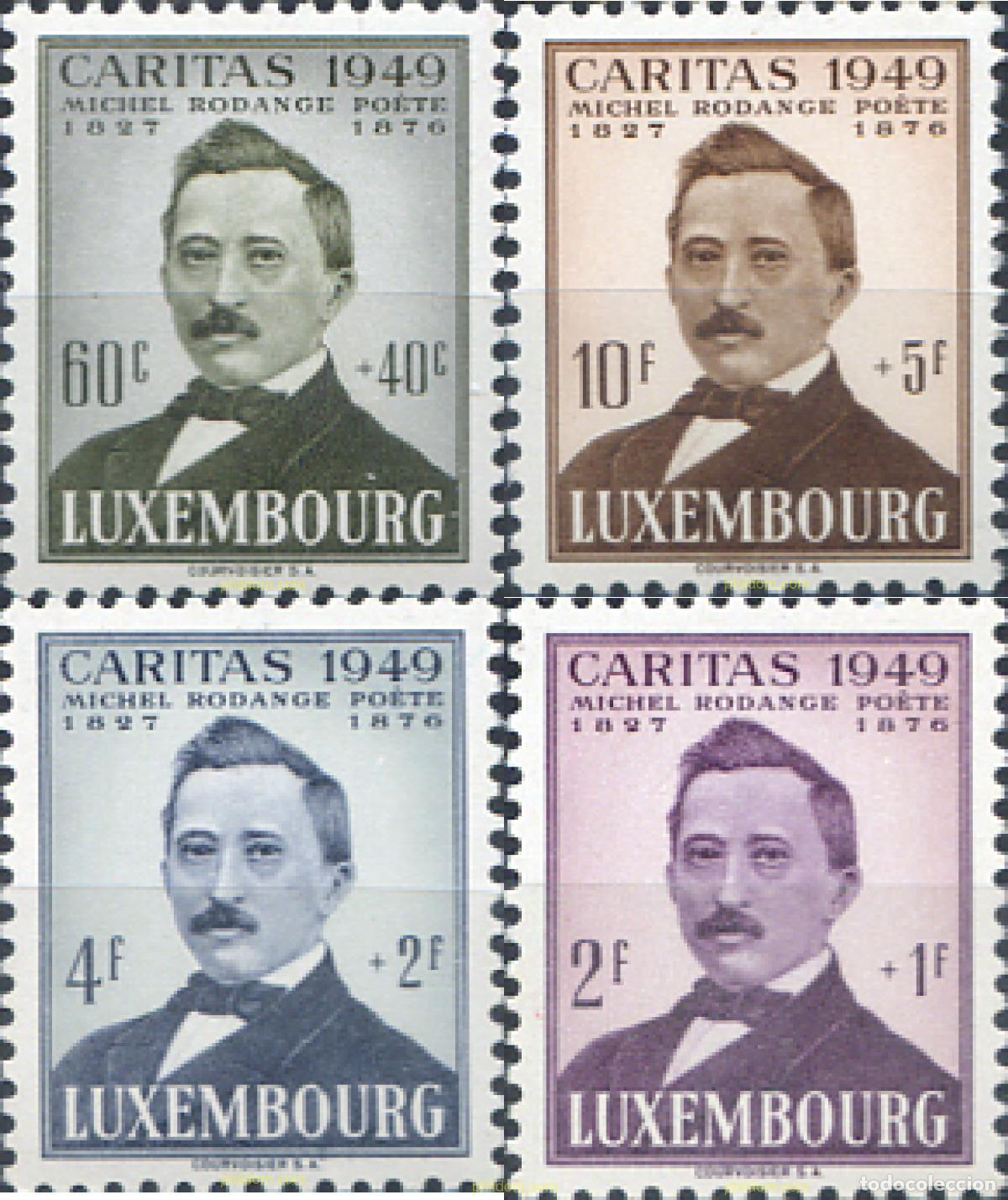 Stamps: 339412 HINGED LUXEMBURGO 1949 PRO OBRAS SOCIALES