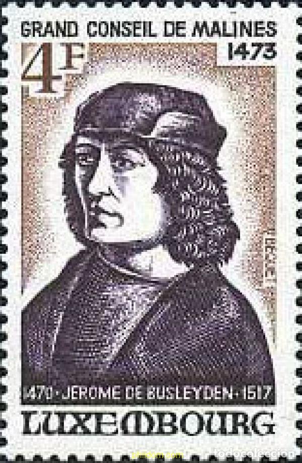 Briefmarken: 119379 MNH LUXEMBURGO 1973 500 ANIVERSARIO DEL GRAN CONSEJO DE MALINES