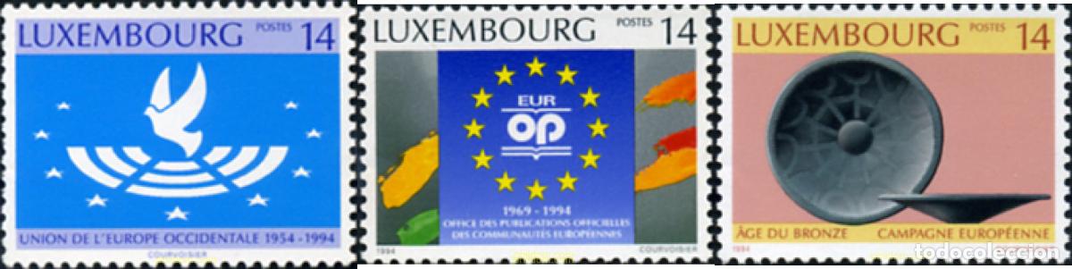 Sellos: 119512 MNH LUXEMBURGO 1994 EUROPEISMO