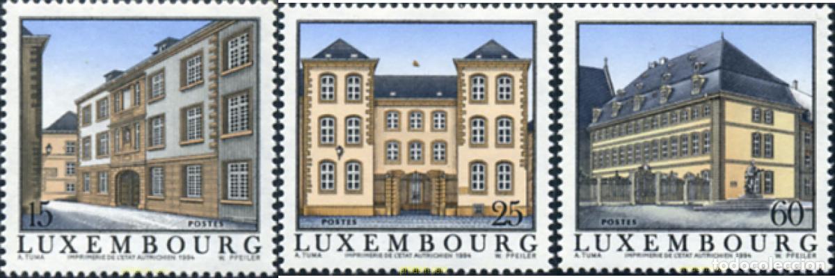 Sellos: 119514 MNH LUXEMBURGO 1994 VIEJOS REFUGIOS DE LUXEMBURGO
