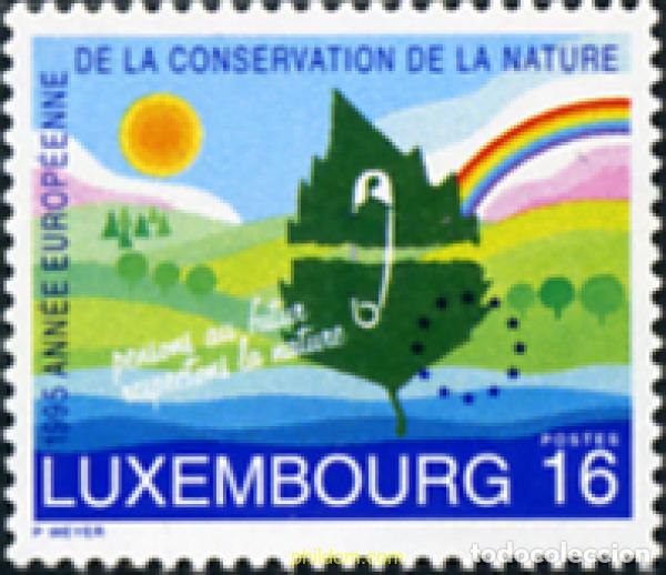 Briefmarken: 119540 MNH LUXEMBURGO 1995 A&Ntilde;O EUROPEO DE LA CONSERVACION DE LA NATURALEZA