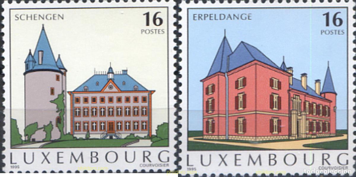 Briefmarken: 119544 MNH LUXEMBURGO 1995 TURISMO. CASTILLOS