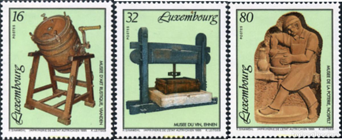 Briefmarken: 119547 MNH LUXEMBURGO 1995 MUSEOS