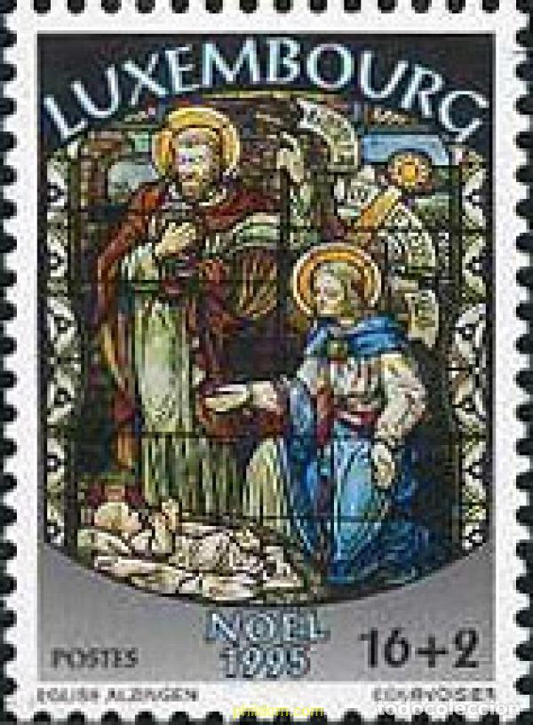 Sellos: 119561 MNH LUXEMBURGO 1995 NAVIDAD