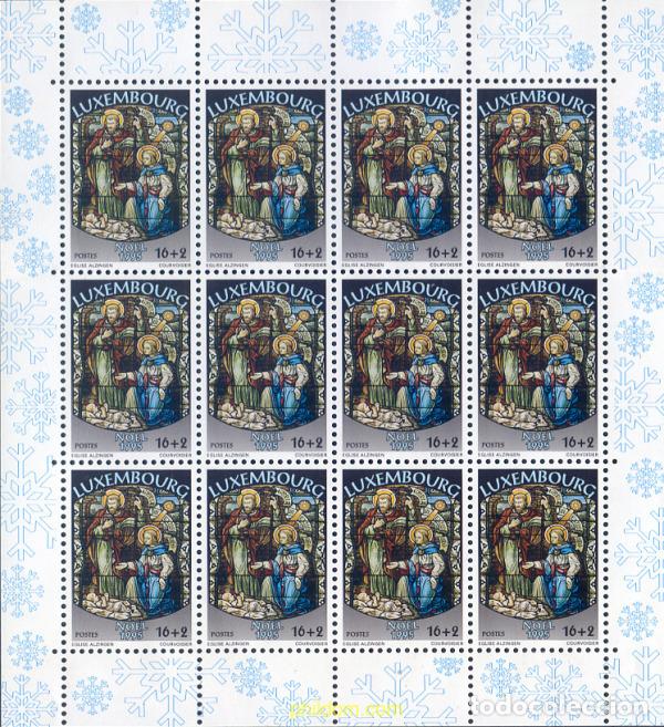 Sellos: 339503 MNH LUXEMBURGO 1995 NAVIDAD