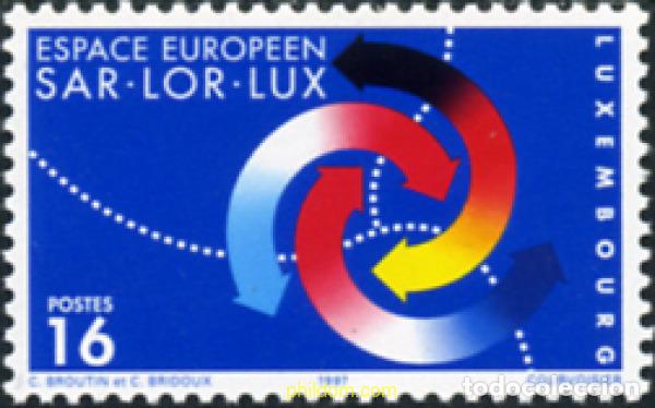 Sellos: 119595 MNH LUXEMBURGO 1997 ESPACIO EUROPEO SAR-LOR-LUX