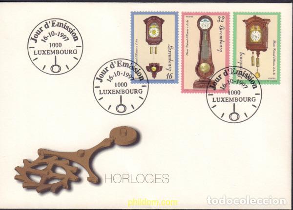 Sellos: 438058 MNH LUXEMBURGO 1997 RELOJES