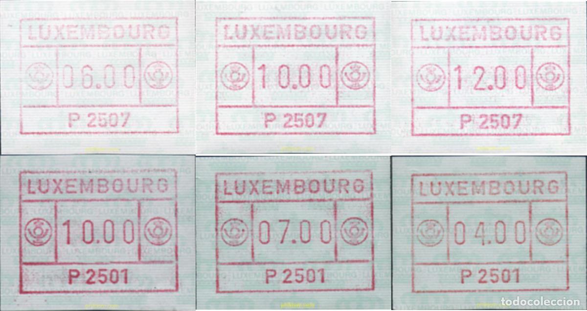 Sellos: 119637 MNH LUXEMBURGO 1983 SELLOS DE DISTRIBUCION