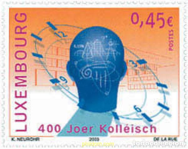 Sellos: 124974 MNH LUXEMBURGO 2003 40 ANIVERSARIO DEL ATENEO DE LUXEMBURGO