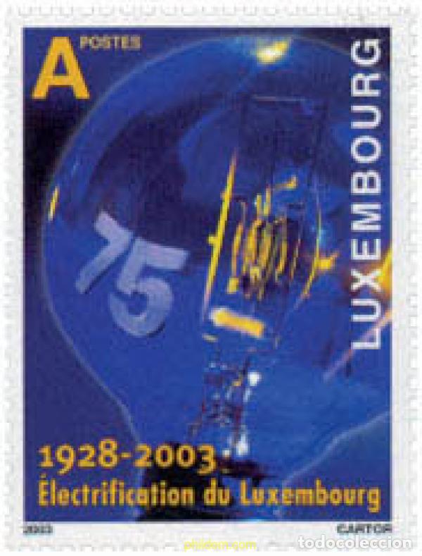 Sellos: 135064 MNH LUXEMBURGO 2003 75 ANIVERSARIO DE LA ELECTRIFICACION DE LUXEMBURGO