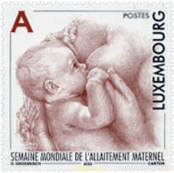Sellos: 135068 MNH LUXEMBURGO 2003 SEMANA INTERNACIONAL DE LA ALIMENTACION MATERNA