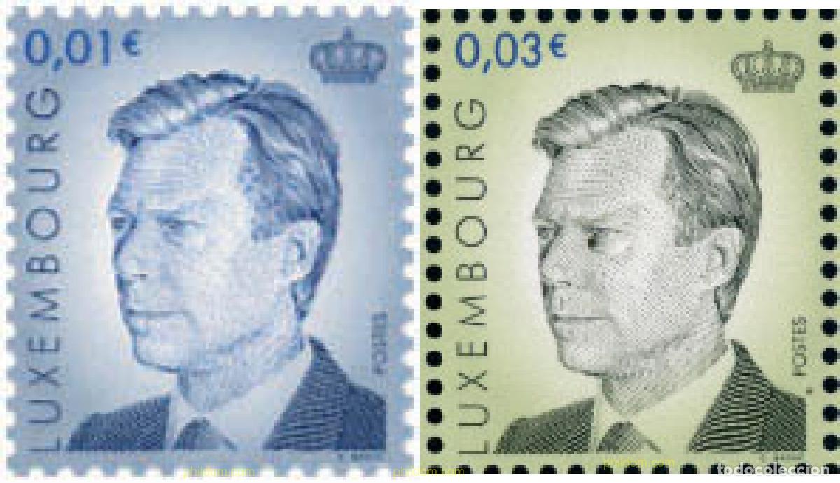 Sellos: 136163 MNH LUXEMBURGO 2003 GRAN DUQUE HENRI