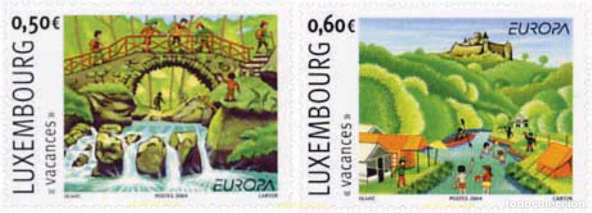 Sellos: 142014 MNH LUXEMBURGO 2004 EUROPA CEPT. VACACIONES