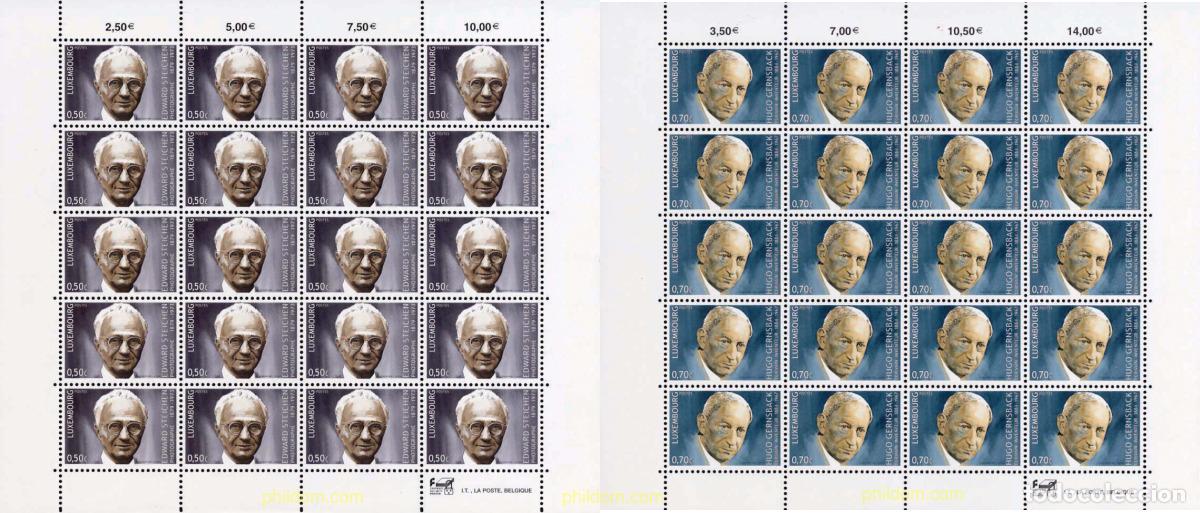 Sellos: 142007 MNH LUXEMBURGO 2004 PERSONAJES