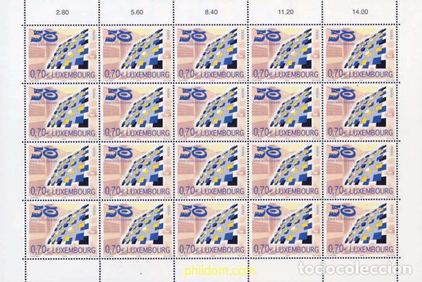 Sellos: 142021 MNH LUXEMBURGO 2004 50 ANIVERSARIO DE LA ESCUELA EUROPEA EN LUXEMBURGO