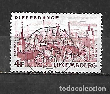 Sellos: 1974: Turismo - Vista de la ciudad de Differdange (usado)