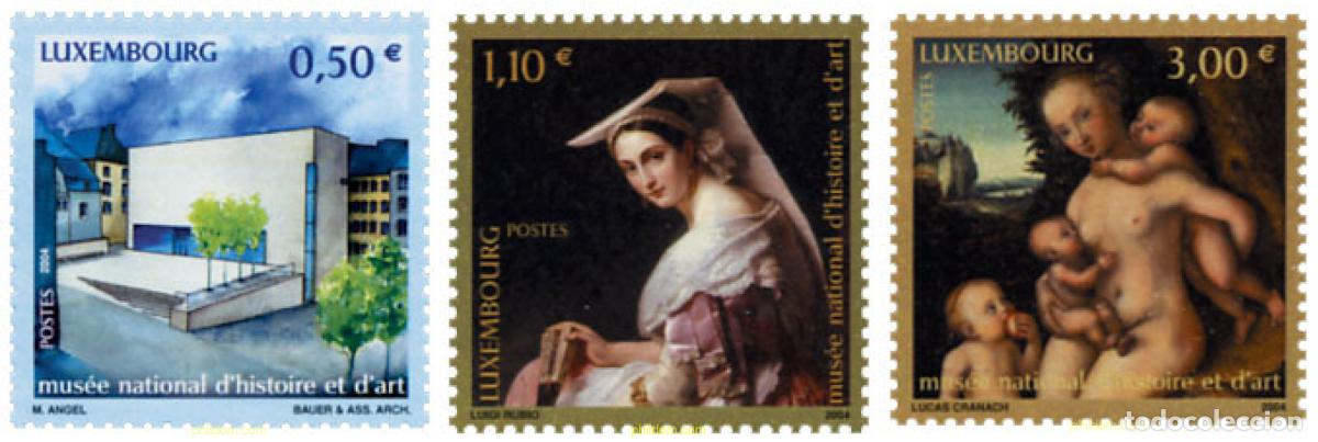 Sellos: 149032 MNH LUXEMBURGO 2004 MUSEO NACIONAL
