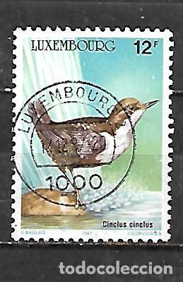 Sellos: 1987: Conservaci&oacute;n de la naturaleza - Mirlo acu&aacute;tico. Cinclus cinclus (usado)